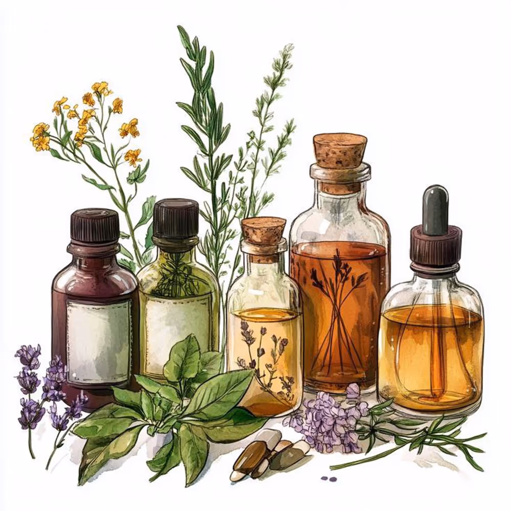 زيوت ومستخلصات نباتية/ Huiles Naturelles